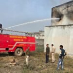 सूरजपुरा दाल मिल में लगी आग, थाना भाटापारा ग्रामीण पुलिस एवं फायर ब्रिगेड की मदद से आग बुझाया गया।