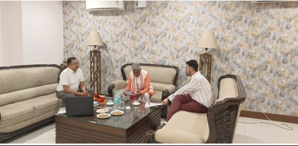 गौ सेवा आयोग के अध्यक्ष ने किया गौशाला का निरीक्षण !