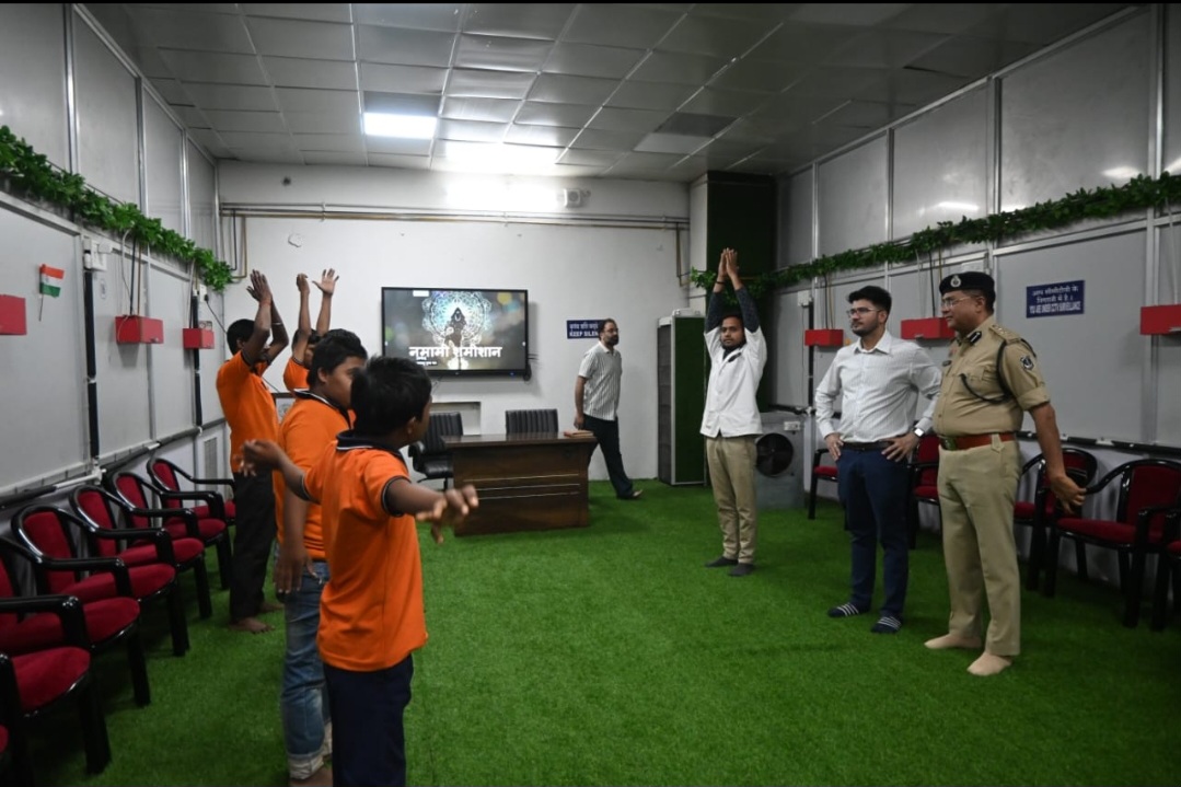कलेक्टर- एसपी ने मनोविकास केंद्र  का लिया जायजा I
