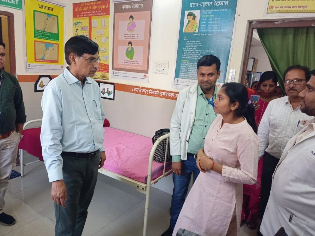 सीएमएचओ ने किया सामुदायिक स्वास्थ्य केंद्र सुहेला का औचक निरीक्षण  बायोमेडिकल वेस्ट का उचित प्रबंधन करने के निर्देश