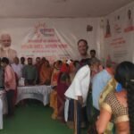 छुरा नगर के शीतला मंदिर प्रांगण में सुशासन तिहार का आयोजन ।