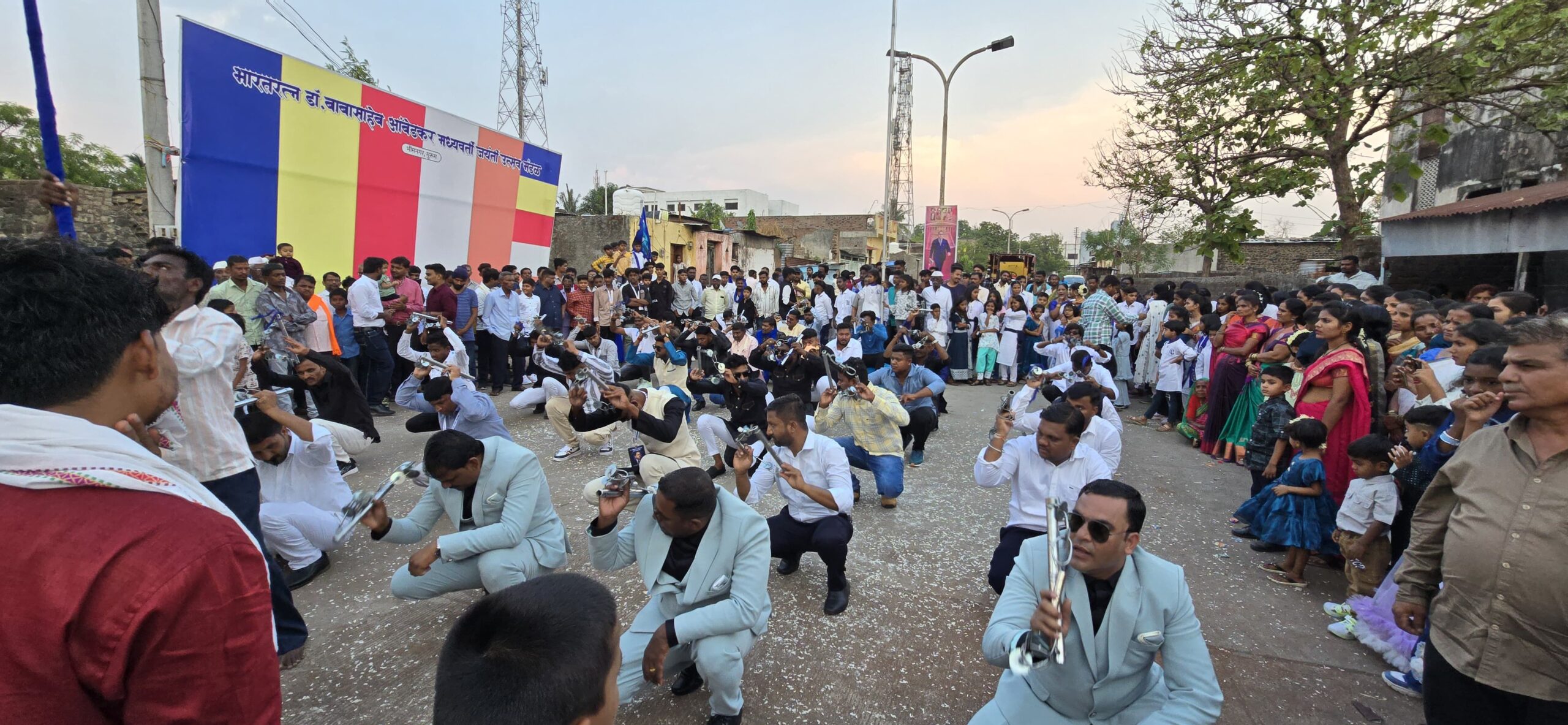 डॉ. बाबासाहेब अंबेडकर की प्रतिमा की भव्य शोभा यात्रा I
