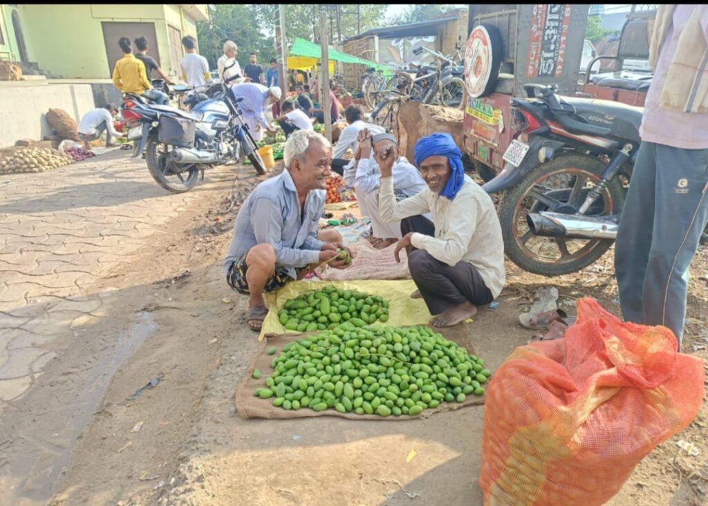 किसानों के चेहरे पर चिंता की लकीरें, आम की फसल को भी हुआ भारी नुकसान