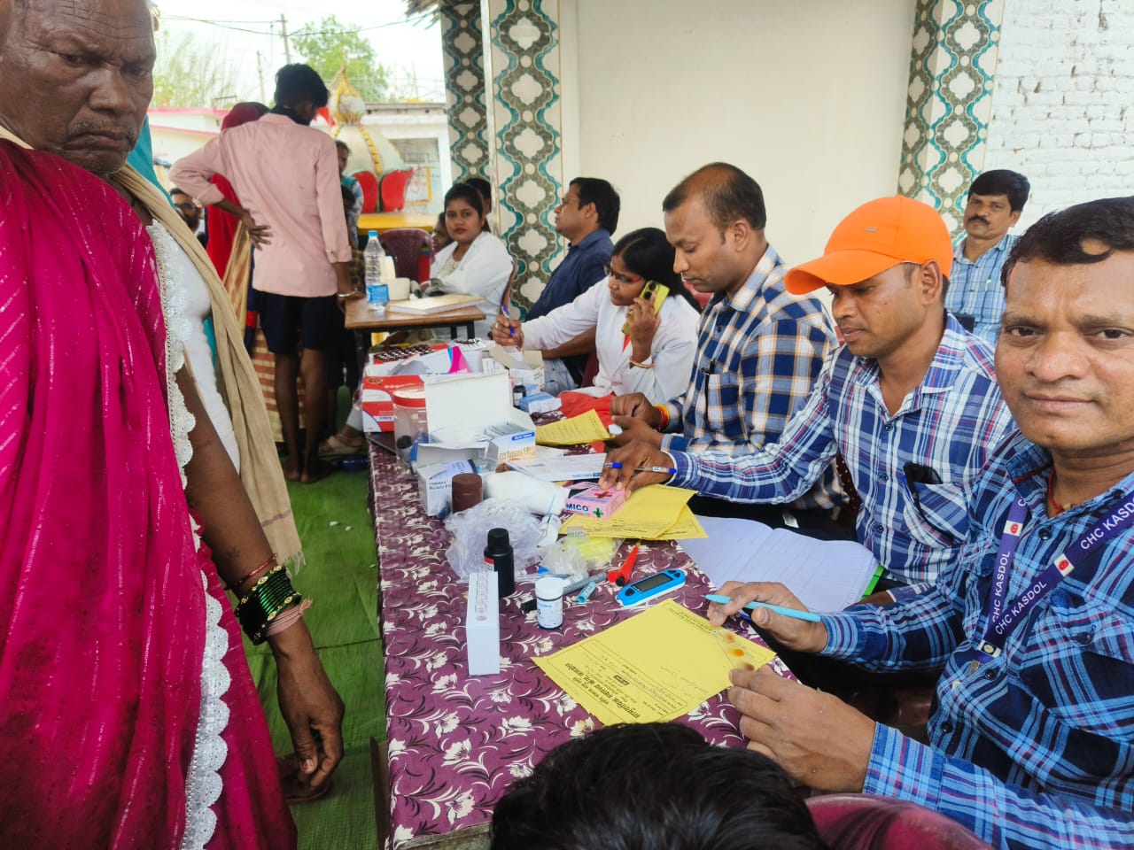 बलदाकछार में दिव्यांग स्वास्थ्य शिविर का आयोजन।