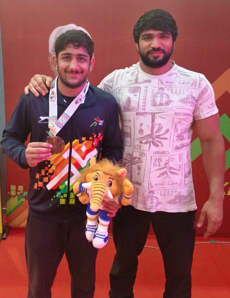 ब्यावर का दक्ष खेलों इंडिया युथ गेम्स में दिखाएगा दम दक्ष शर्मा के कुश्ती-फ्री स्टाइल रेसलिंग में चयन