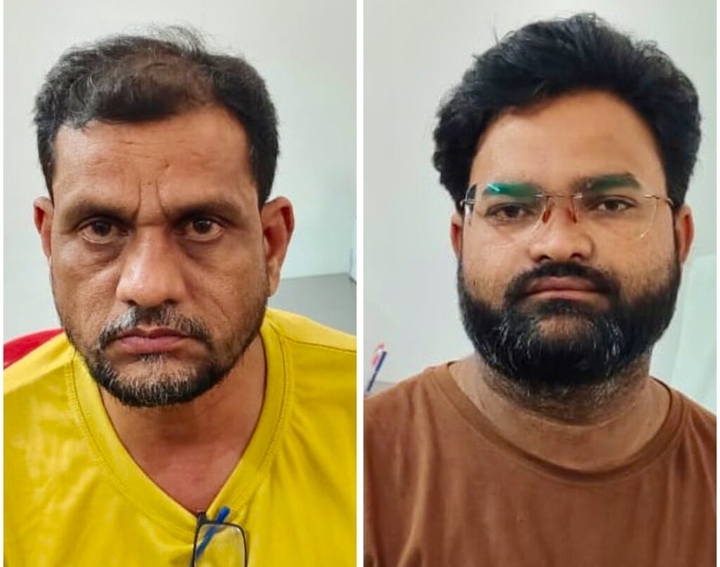 बलौदाबाजार में घटित तोड़फोड़ में आगजनी की घटना में शामिल फरार 02 आरोपियों को किया गया गिरफ्तार।