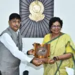 राष्ट्रीय महिला आयोग की अध्यक्ष श्रीमती विजया राहटकर छत्तीसगढ़ प्रवास।