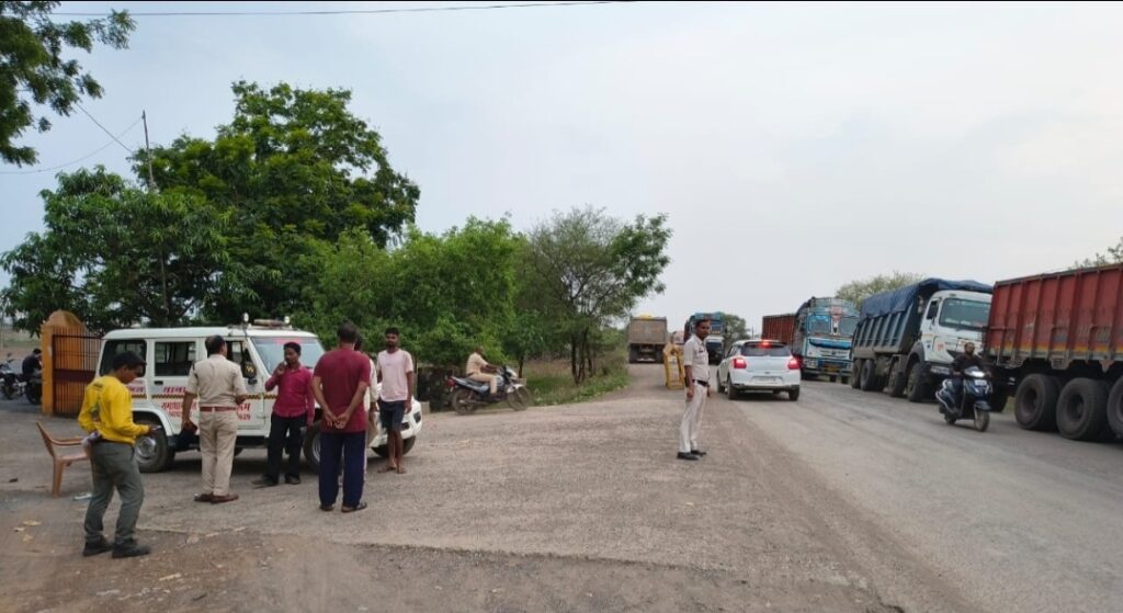 शराब पीकर वाहन चलाने वाले चालकों पर कार्यवाही के लिए चलाया गया विशेष अभियान।