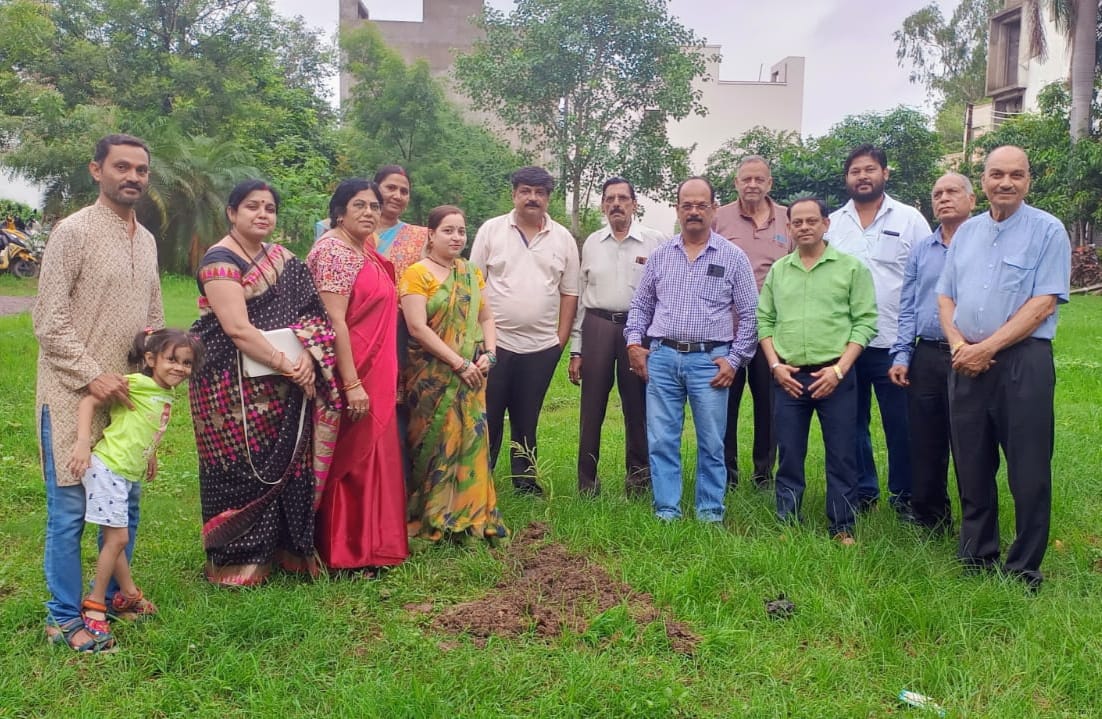 समग्र ब्राह्मण परिषद् का "प्रकृति ‌श्रृंगार" अभियान- अमलेश्वर में फलदार पौधों का रोपण किया