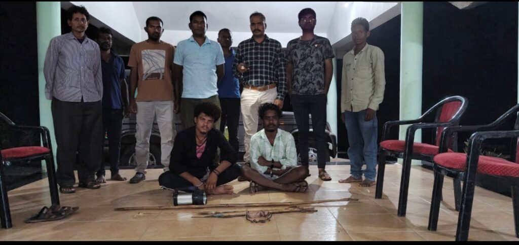 शिकार से पहले ही दबोचे गए शिकारी, न्यायिक हिरासत में भेजे गए