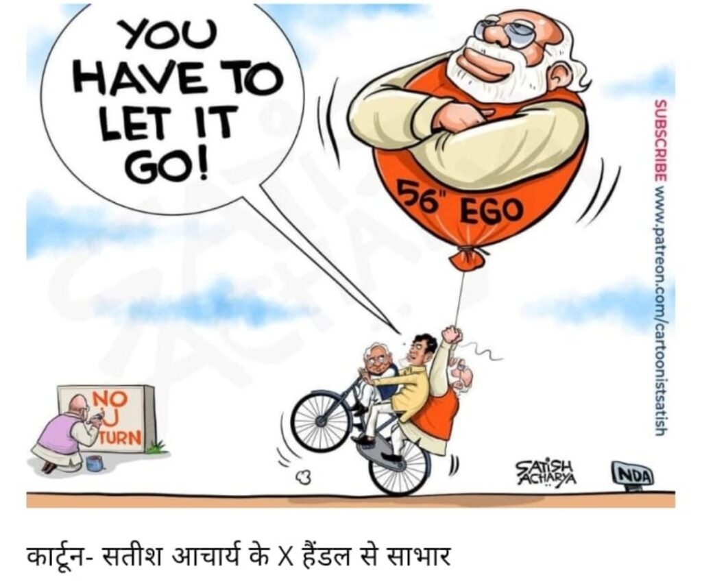 “कोई गर्म हवा का गुब्बारा न कहे मेरे पीएम को!” — वरिष्ठ लेखक राजेंद्र शर्मा का तीखा प्रहार