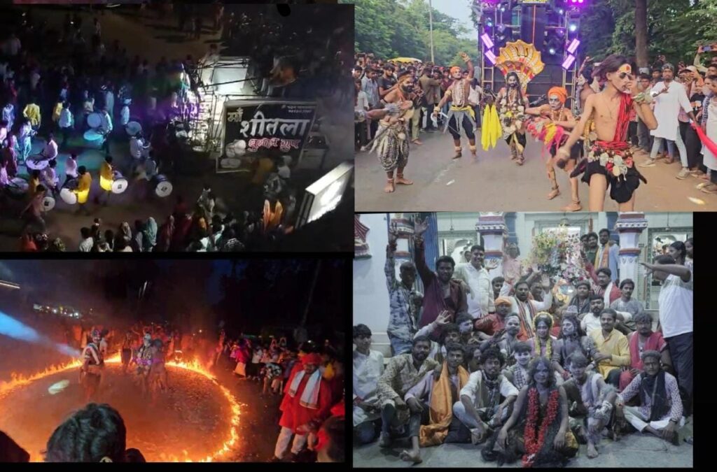 कसडोल में गूंजा महाकाल का जयकारा, भव्य सवारी यात्रा में उमड़ा जनसैलाब