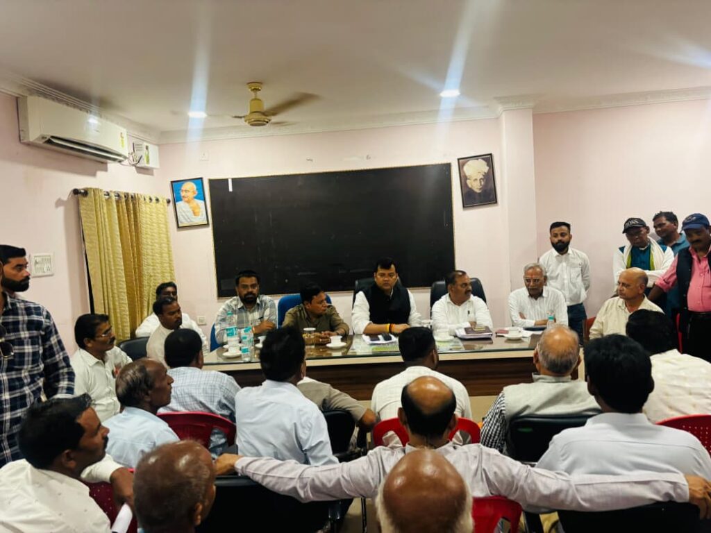 कसडोल में सिंचाई संकट पर बड़ा फैसला! विधायक संदीप साहू ने अधिकारियों के साथ की जोरदार बैठक