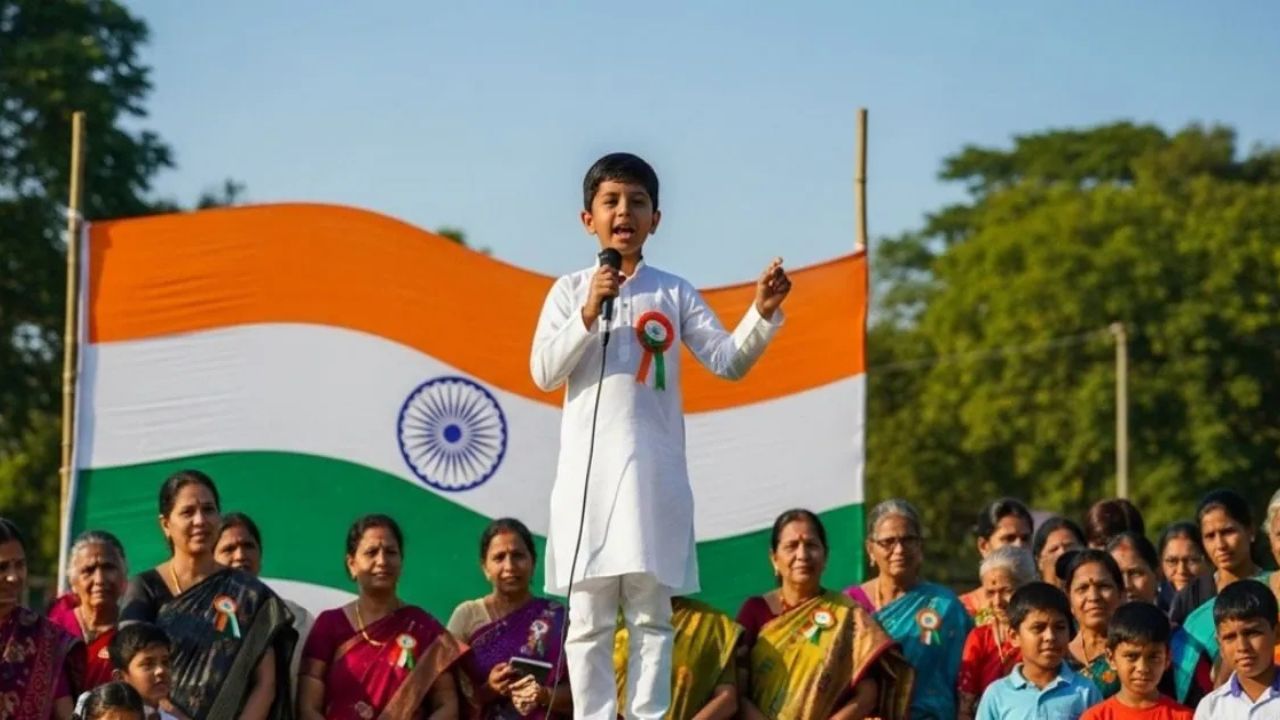  Independence Day 2025: ऑपरेशन सिंदूर और चिनाब ब्रिज की छवि के साथ 79वें स्वतंत्रता दिवस के लिए खास आमंत्रण, हिन्दी और अंग्रेजी में मौजूद है सभी जानकारी