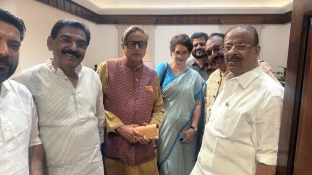 Priyanka Gandhi ने मनीष तिवारी और शशि थरूर से की मुलाकात, कांग्रेस में हल्की हुई नाराजगी