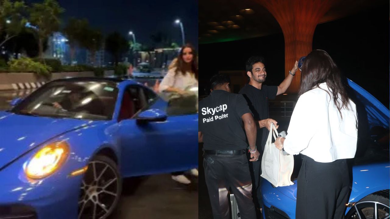 Tripti Dimri Boyfriend: लग्ज़री कार से एयरपोर्ट ड्रॉप करने पहुंचे सैम मर्चेंट, तृप्ति डिमरी की मुस्कान ने जीता दिल