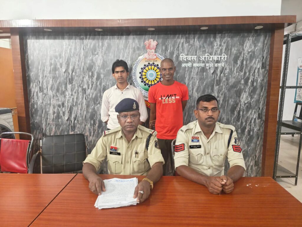 सक्ती पुलिस ने सट्टा खेल में शामिल 2 आरोपियों को किया गिरफ्तार