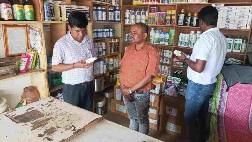 क़ृषि विभाग की कार्रवाई,अनियमितता बरतने वाले 6 कृषि केंद्रों को नोटिस जारी