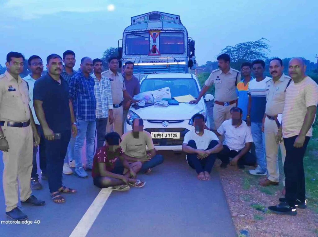 मुंगेली पुलिस की बड़ी कार्रवाई – नकली शराब के 4 अंतर्राज्यीय तस्कर गिरफ्तार