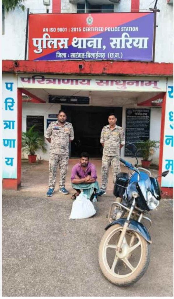 सारंगढ़-बिलाईगढ़ में अवैध शराब तस्करी का भंडाफोड़, आरोपी गिरफ्तार