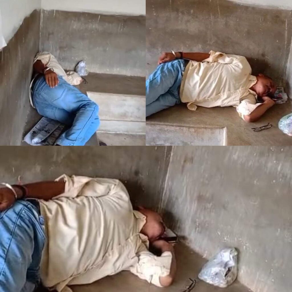 निपनिया तहसील कार्यालय में नशे में धुत बाबू का वीडियो वायरल, शासन-प्रशासन की गंभीरता पर उठे सवाल