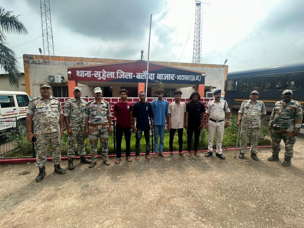 ग्राम सुहेला में युवक के साथ मारपीट व डकैती करने वाले 05 आरोपी गिरफ्तार