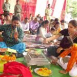 विजयदशमी के अवसर पर बलौदाबाजार में रक्षित केंद्र में भव्य शस्त्र पूजन कार्यक्रम