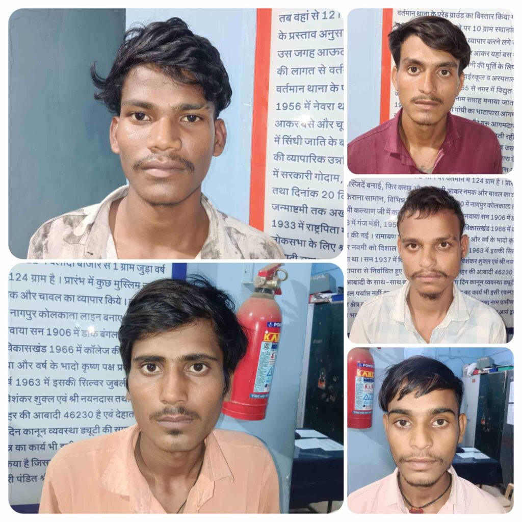 सूरजपुरा गेट पर डकैती की बड़ी वारदात, 06 आरोपी गिरफ्तार, लूट की मोटरसाइकिल बरामद