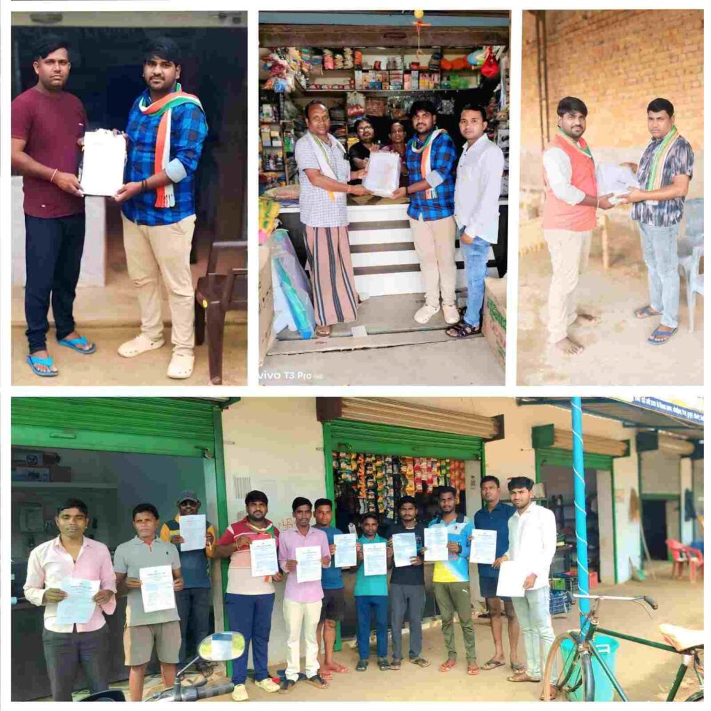 हस्ताक्षर अभियान में सहयोगी रहे कार्यकर्त्ताओं का बया मंडल अध्यक्ष  ने किया आभार प्रकट-प्रमोद साहू