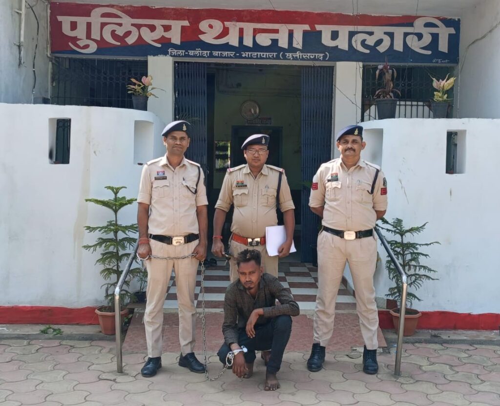 भाई पर बटनदार चाकू से प्राणघातक हमला करने वाला आरोपी गिरफ्तार