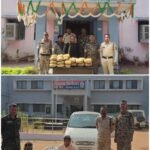 गरियाबंद पुलिस द्वारा दो अलग-अलग प्रकरणों में 47.958 किलो ग्राम गांजा के साथ 04 आरोपियो को किया गया ...