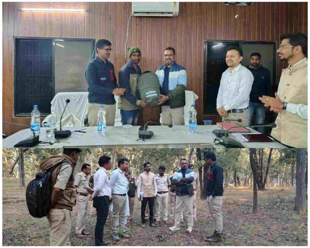 पीसीसीएफ अरुण कुमार पाण्डेय ने किया बारनवापारा अभयारण्य का दौरा; ग्राम विस्थापन और वन्यजीव संरक्षण में तेजी लाने के निर्देश