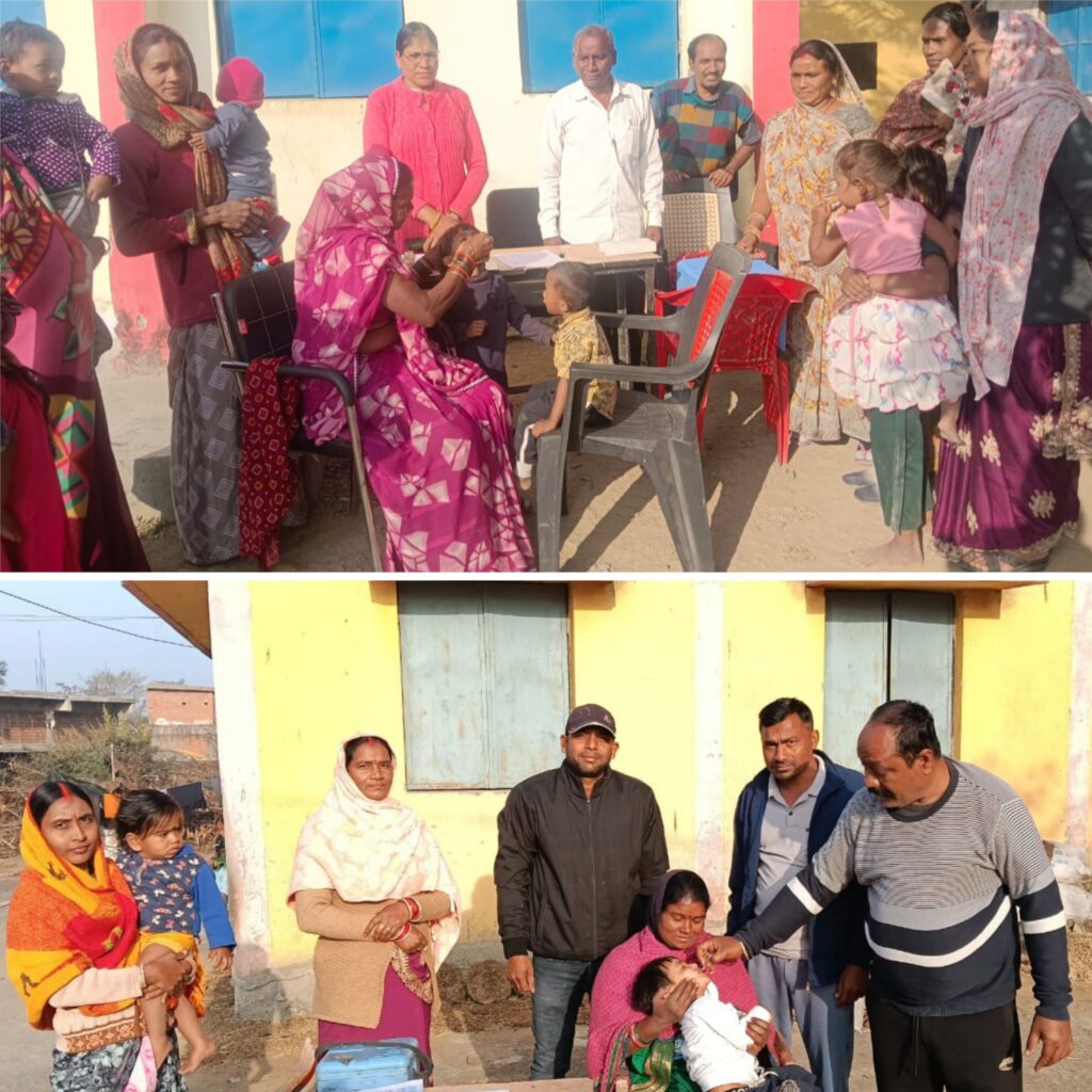 उतरदा में सरपंच लक्ष्मीन सुंदर मरावी के नेतृत्व में प्लस पोलियो अभियान का शुभारंभ “दो बूँद हर बार, पोलियो पर जीत बरकरार” का दिया गया संदेश