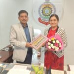 एएसपी बेमेतरा श्रीमती ज्योति सिंह का पदोन्नति पर सम्मान, बनीं 21वीं वाहिनी करकाभाट की सेनानी