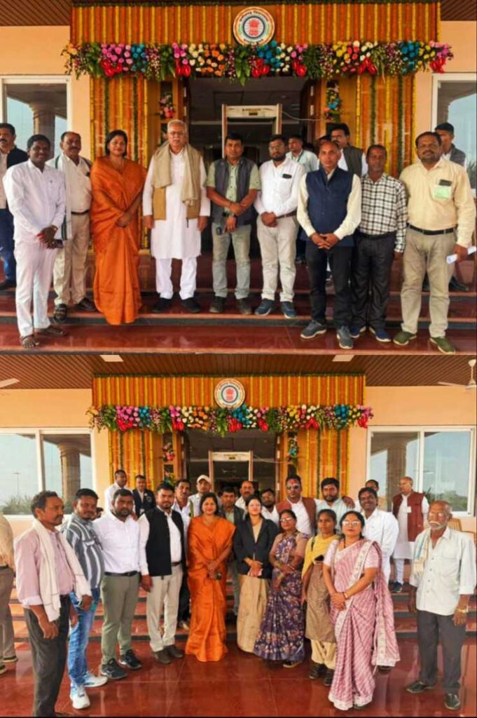 विधायक कविता जी के नेतृत्व में नवीन विधानसभा का भ्रमण-युधिष्ठिर नायक