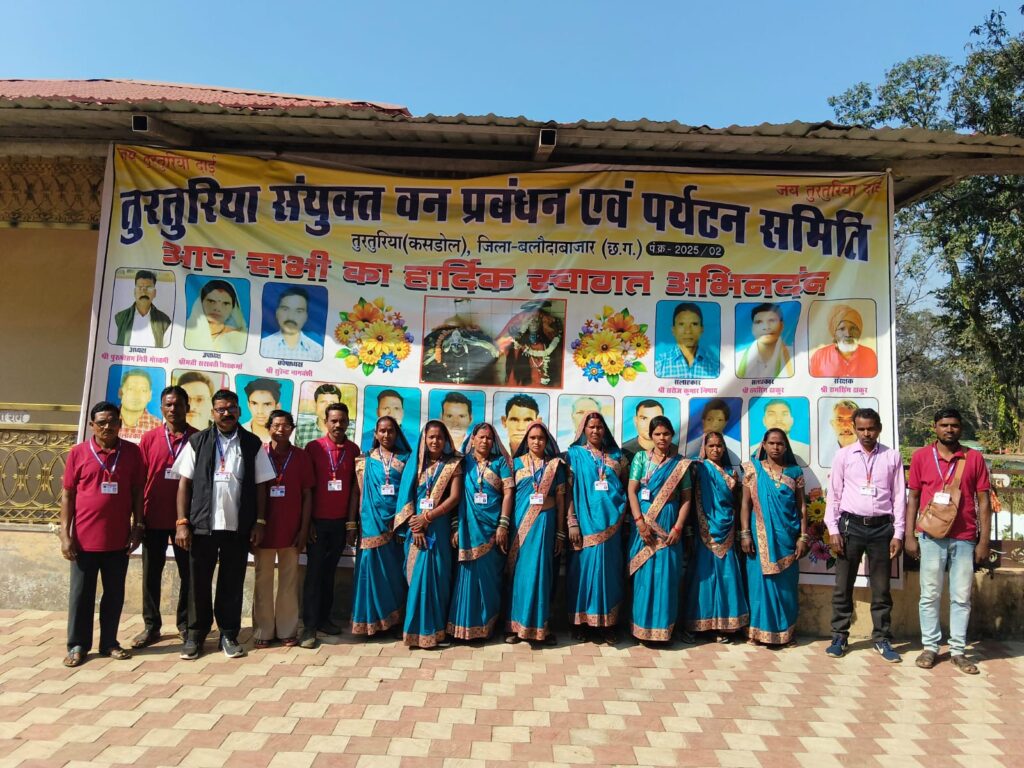 तुरतुरिया में इको–रिलीज़ियस टूरिज्म की नई पहल वन प्रबंधन समितियों से गठित पर्यटन समिति द्वारा हो रहा सतत संचालन