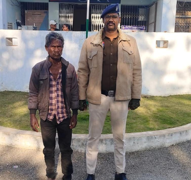 थाना कसडोल पत्नी की हत्या के आरोप में पति गिरफ्तार, घटना के 2 घंटे में किया गया कैद