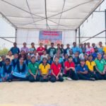 विकासखंड स्तरीय महिला खेल प्रतियोगिता स्पोर्ट्स स्टेडियम में सम्पन्न