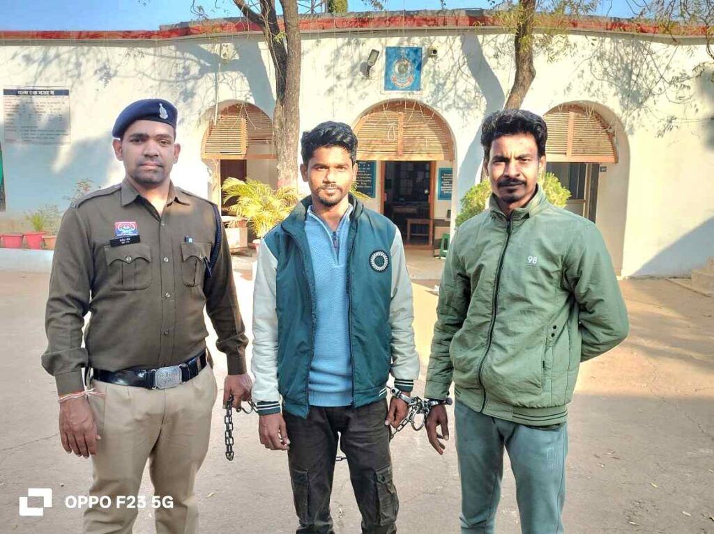 हत्या प्रकरण में बड़ी कार्रवाई वर्ष 2024 के दो फरार आरोपी गिरफ्तार