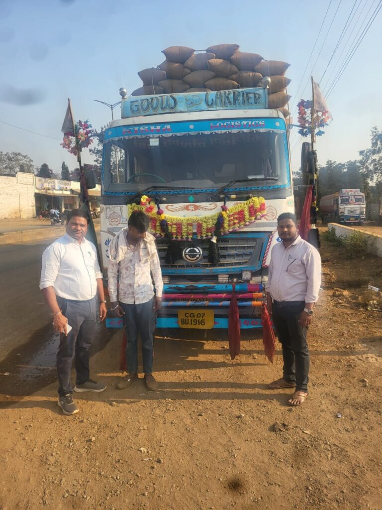 अवैध धान पर बड़ी कार्रवाई: 7 लाख रुपये से अधिक मूल्य का 313 क्विंटल धान जब्त