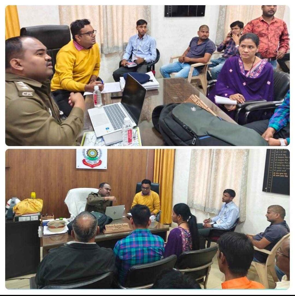 बस संचालकों के साथ आरटीओ व ट्रैफिक डीएसपी की बैठक शहर में बस प्रवेश को लेकर जारी हुए नए निर्देश