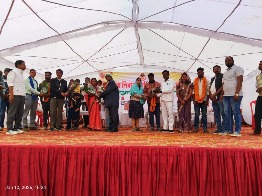 लवन में सामाजिक समरसता की गूंज अस्पृश्यता निवारण सद्भावना शिविर बना मिसाल, अंतरजातीय विवाह करने वाले दंपति सम्मानित