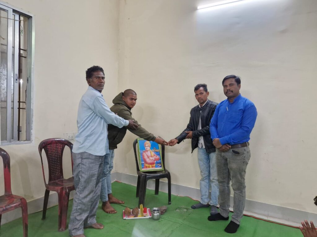 उच्चतर माध्यमिक विद्यालय कटगी की एनएसएस इकाई द्वारा गिरौदपुरी में सात दिवसीय शिविर का शुभारंभ