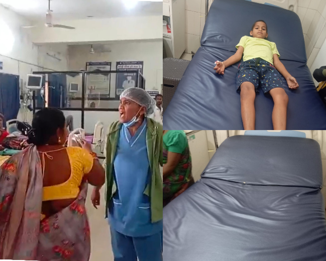 संवेदनशील सरकार की संवेदनहीन तस्वीर! बलौदाबाजार जिला अस्पताल में मरीजों से बदसलूकी, स्टाफ की दबंगई कैमरे में कैद
