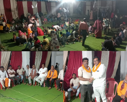 निःशुल्क भोजनालय के समापन पर गिरौदपुरी जाने वाले श्रद्धालुओं को बांटी प्रसादी, भाईचारे और शिक्षा पर दिया जोर