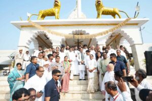 गिरौदपुरी धाम में संत समागम मुख्यमंत्री विष्णु देव साय हुए शामिल