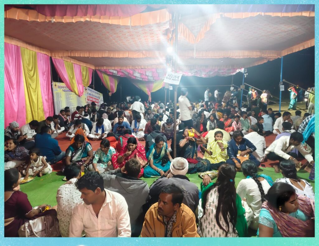  गिरौदपुरी मेला में निःशुल्क विशाल त्रिदिवसीय भोजन प्रसादी भंडारा ।