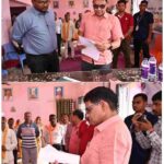 बलौदाबाजार में राजस्व पखवाड़ा मंत्री टंकराम वर्मा ने शिविर का किया निरीक्षण, समयबद्ध निराकरण के दिए निर्देश