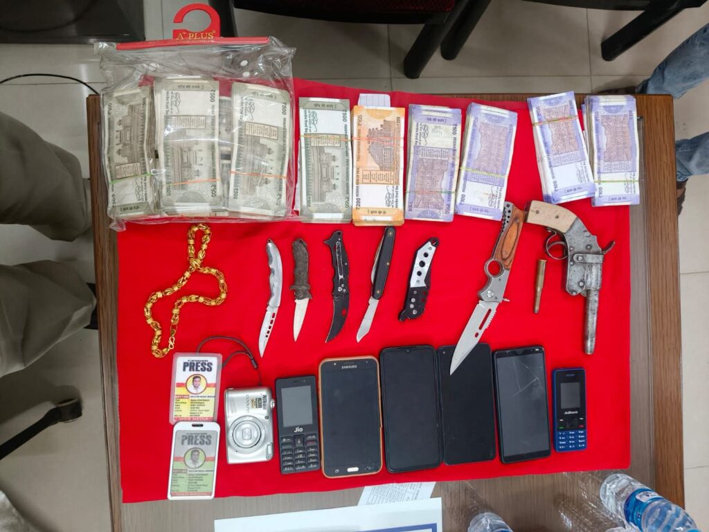 महालक्ष्मी ज्वेलर्स लूट कांड का खुलासा, अंतरराज्यीय गैंग के 7 आरोपी गिरफ्तार