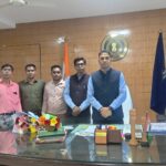 नव पदस्थ कलेक्टर कुलदीप शर्मा से पत्रकारों की शिष्टाचार भेंट, जनहित मुद्दों पर हुई विस्तृत चर्चा